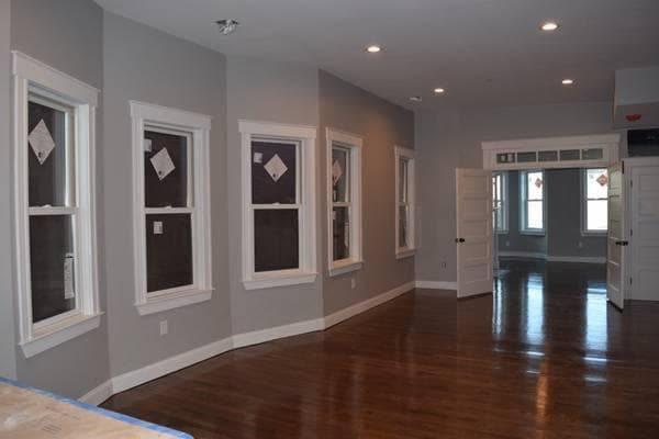 Open concept kitchen/living room - 201 Webster St