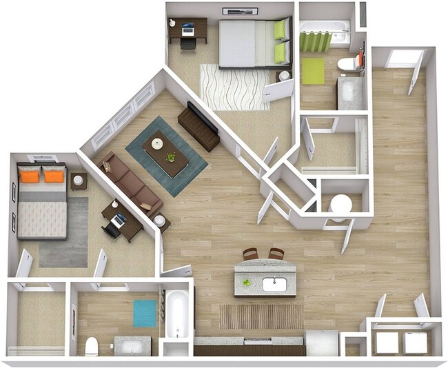 The Indy - 2 Bedroom - The Indy