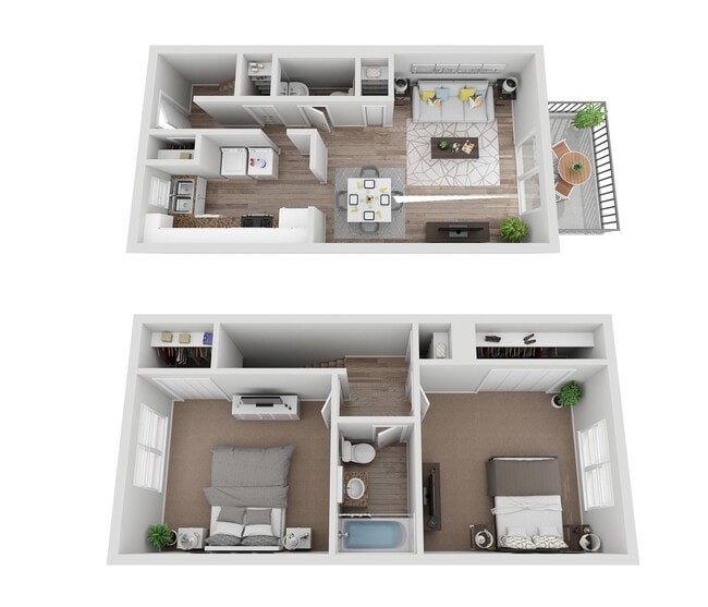 2 Bedrooms 1.5 Bathrooms - West Forty 9