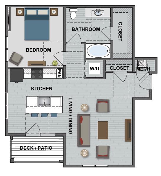 Floorplan - The Edison at Bridlespur