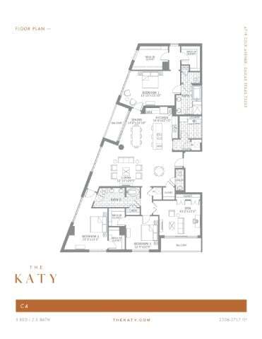 Floorplan - The Katy