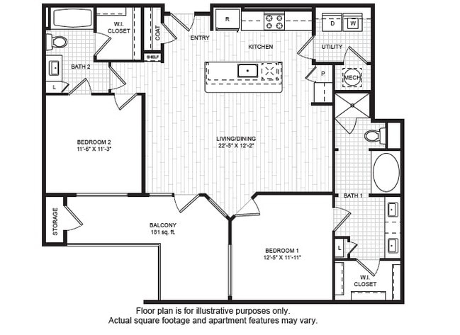 Floorplan - Windsor Old Fourth Ward