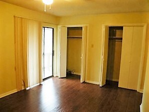 Closet space and access to balcony from master - 101 Pine Forest Dr