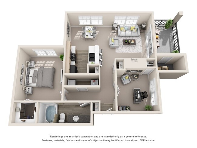 Floorplan - Legends on the Green Apartments