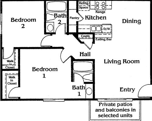 Plan C - Quailpointe Apartments