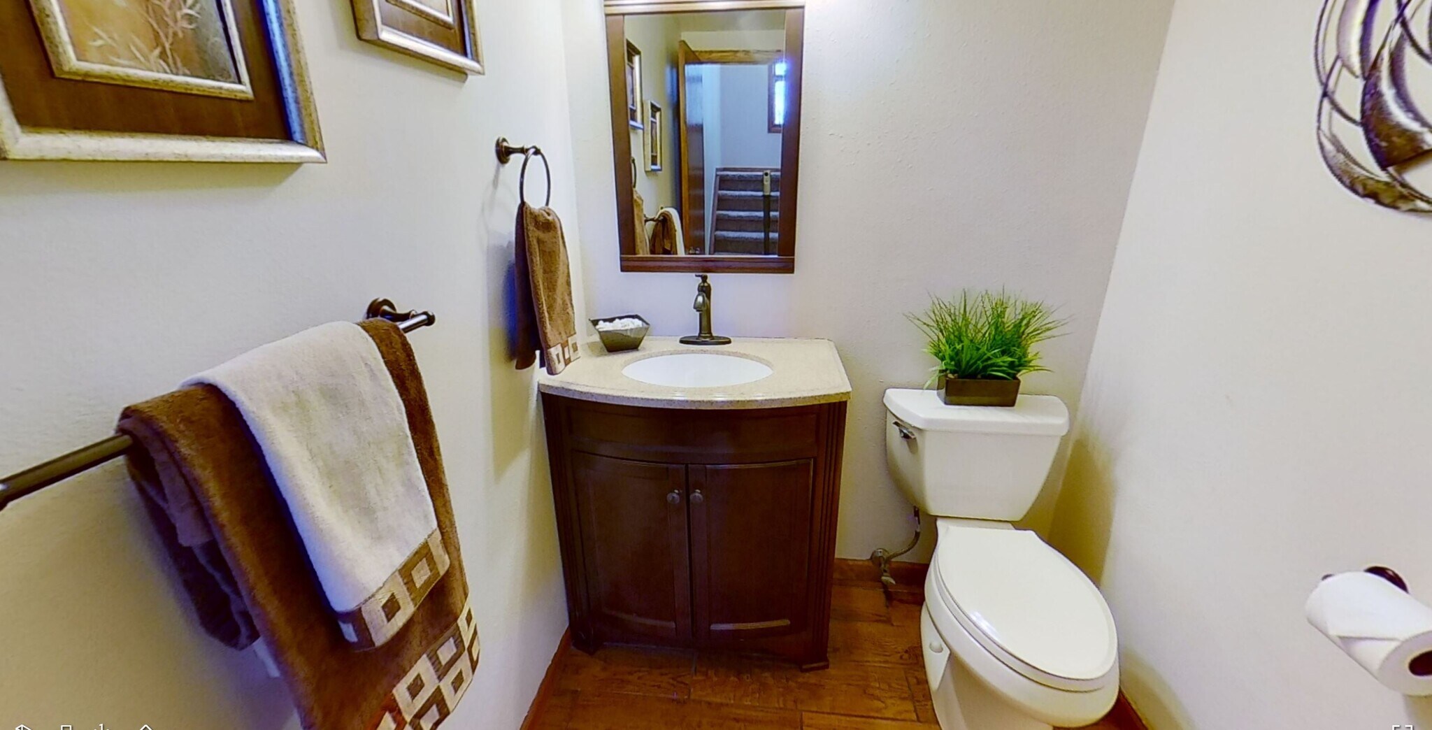 mainfloor bathroom (updated flooring seen in picture 32) - 4226 S Granby St