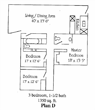 3BR/1.5BA - University Terrace
