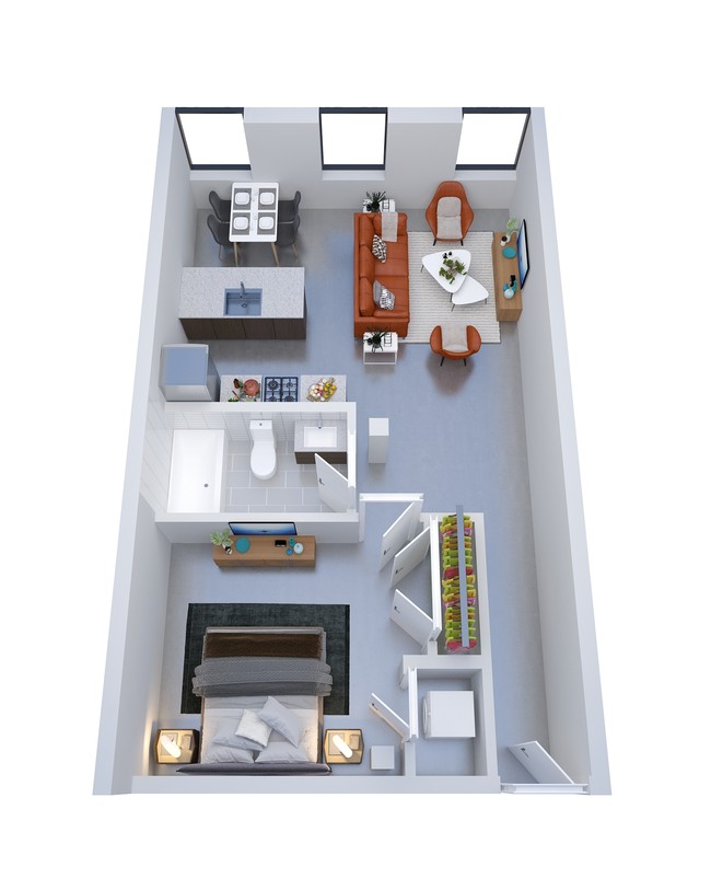 Floorplan - Peanut Factory Flats