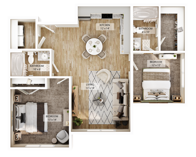 Floorplan - Authentix Robinson Gateway