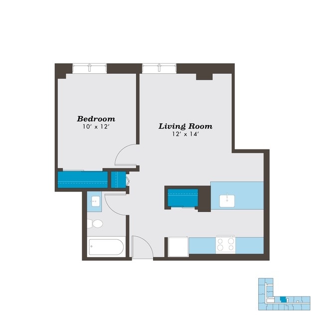 Floorplan - The Sutherland