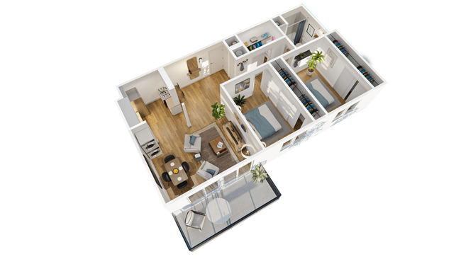 Floorplan - The Harlow by Trion Living