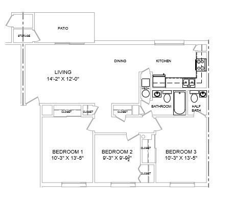 Floorplan - The Park at Springdale