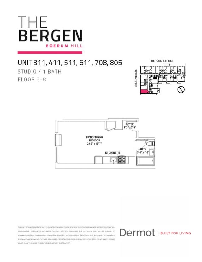 Floorplan - The Bergen