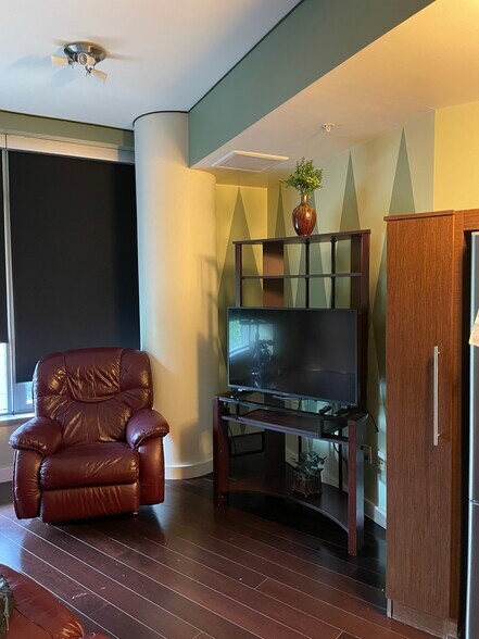 Tv and media stand - 3601 S River Pky