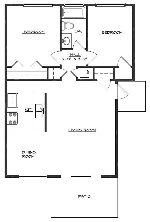 Floorplan - The Northview Apartments