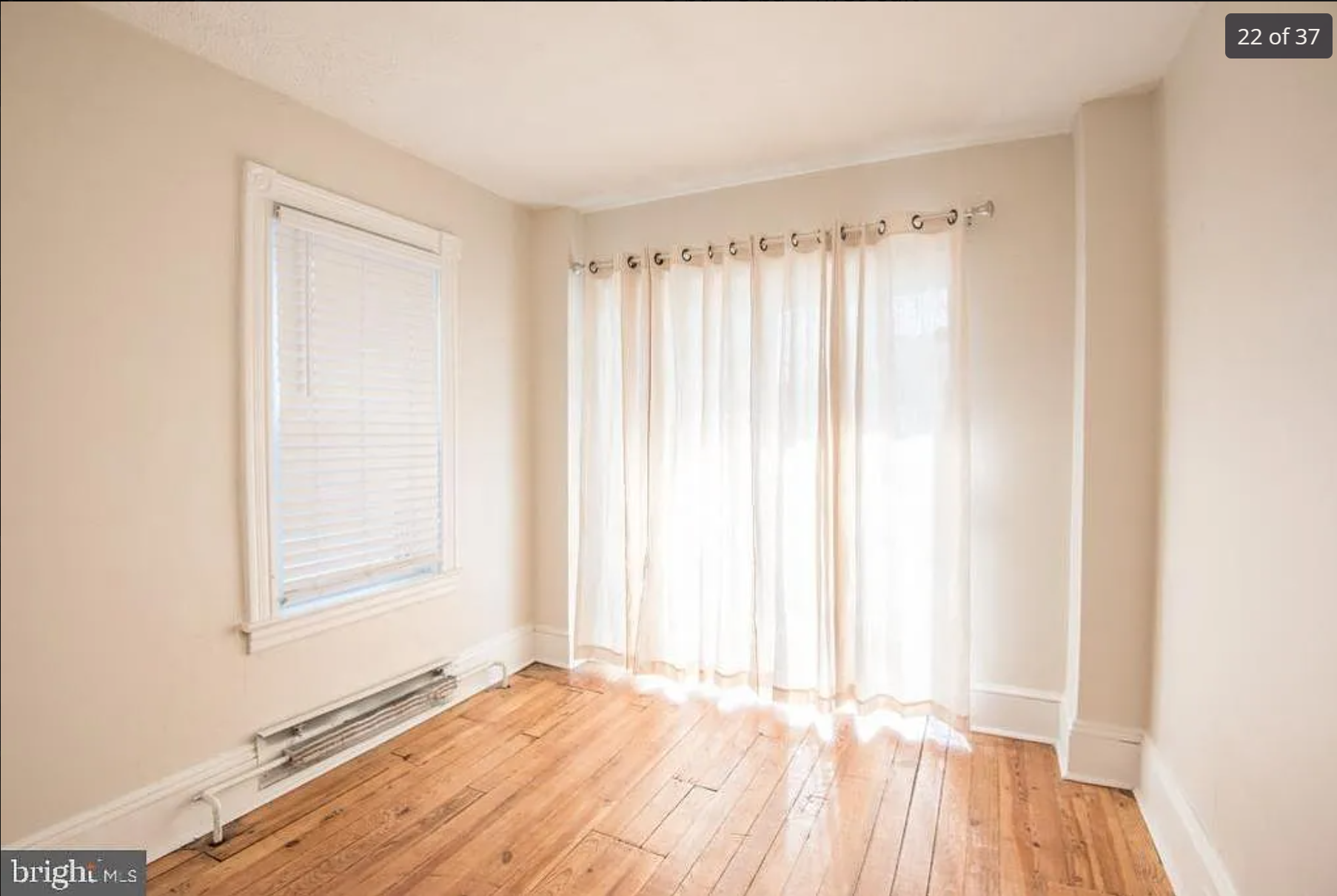 2nd Floor Bedroom (1) w/ Attached Balcony - 134 E Liberty St