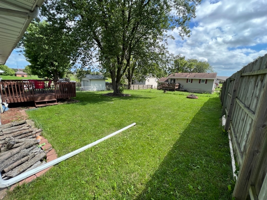 Backyard - 1827 Truman Dr