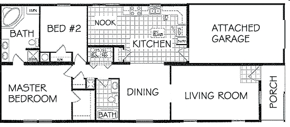 2BR/2BA - Rock Oak Estates