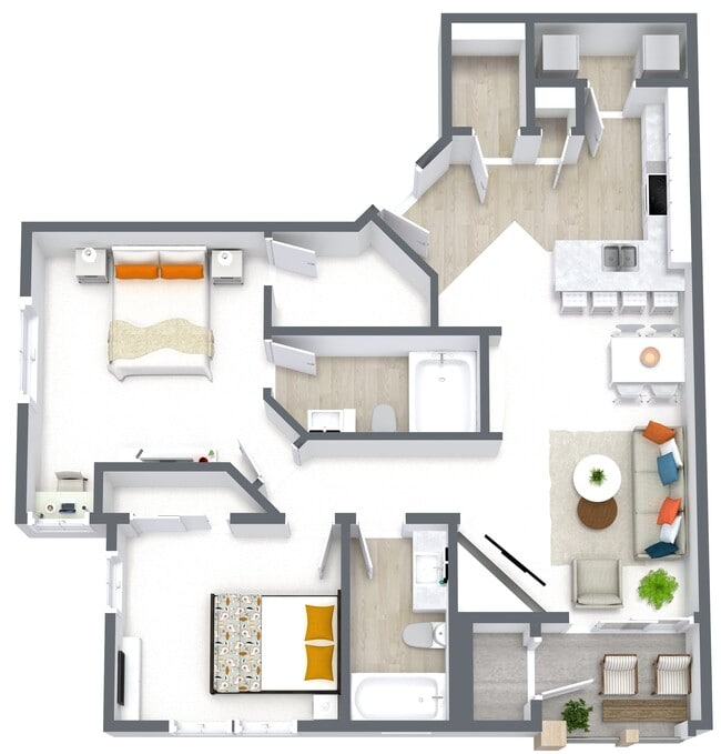 Floorplan - Cottages at Laguna