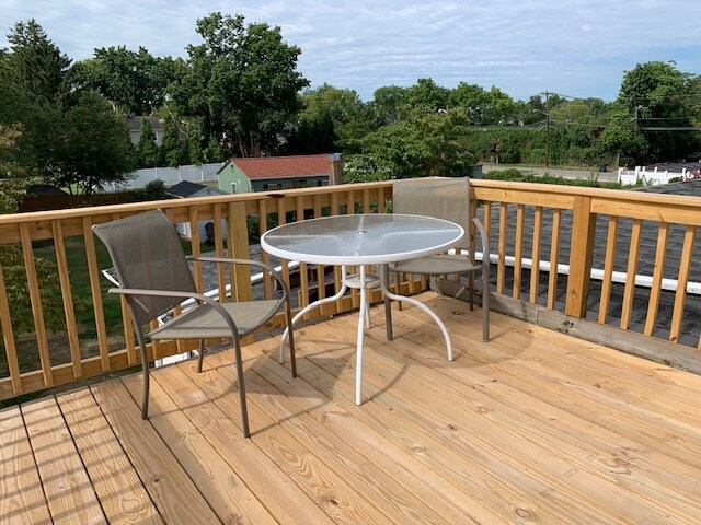 Deck off Kitchen - 610 Main St