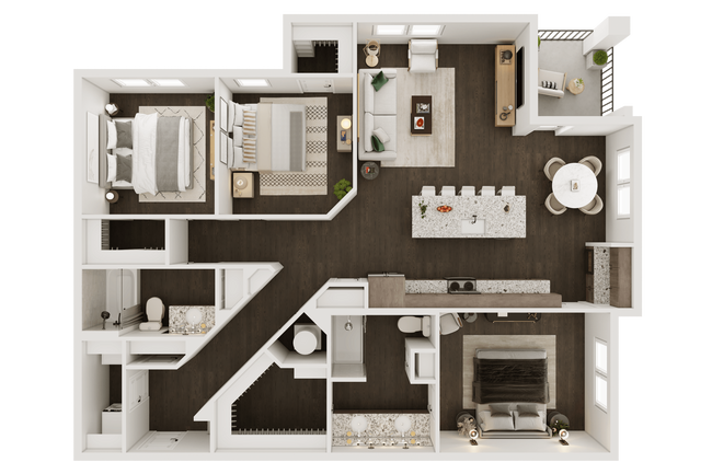 Floorplan - The Elm at River Park