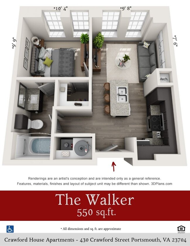 Floorplan - Crawford House