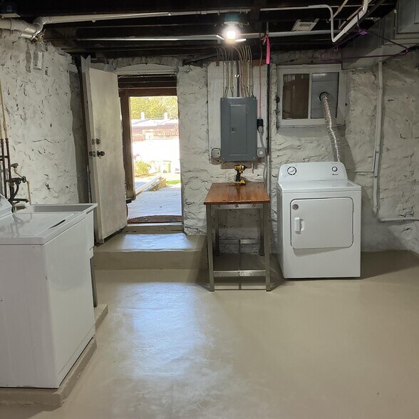 Basement door to Backyard/Parking Pad - 3028 Remington Ave