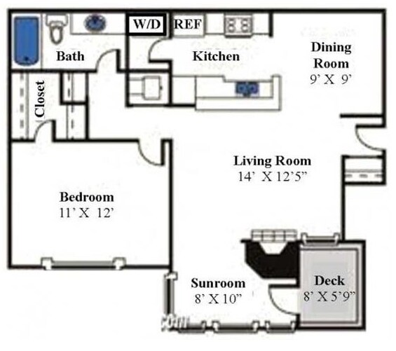 Floorplan - Park at Oak Ridge