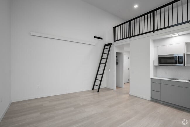 Loft - 543SF - Living Room - Nordic Tower