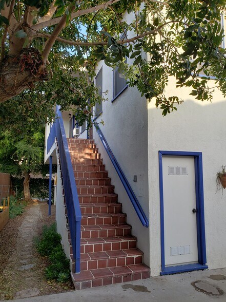 Stairs to Apartment - 1541 Elm Ave