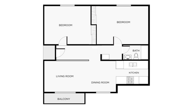 Floorplan - The Landing Apartments