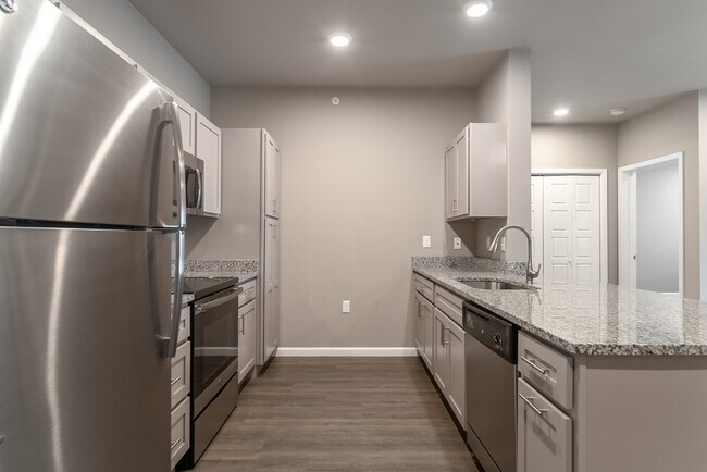 Kitchen - Side View - Coryell Commons