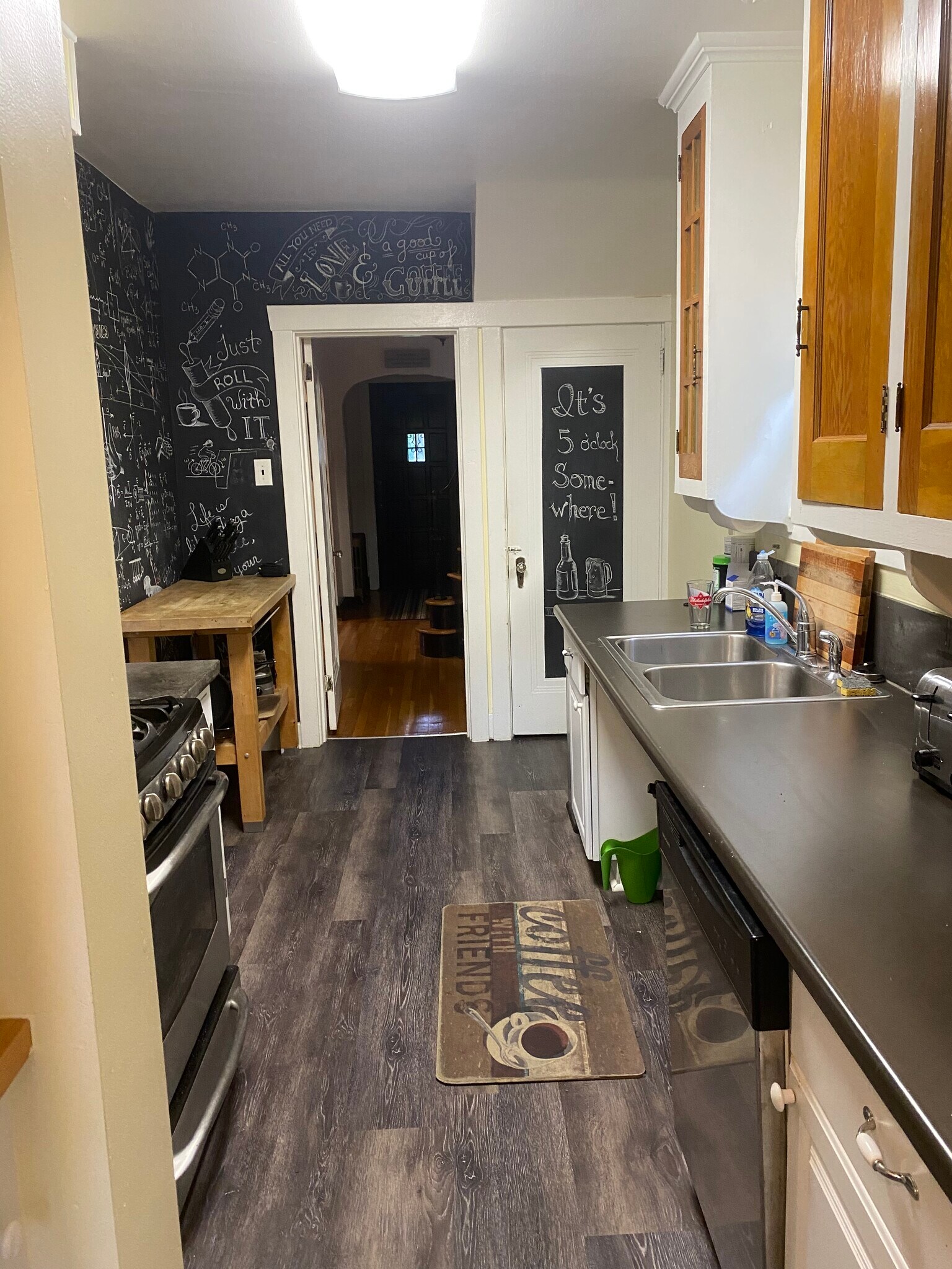 Kitchen Chalkboard wall - 6824 McPherson Blvd