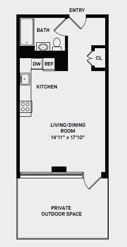 Floorplan - 1134 Fulton Street