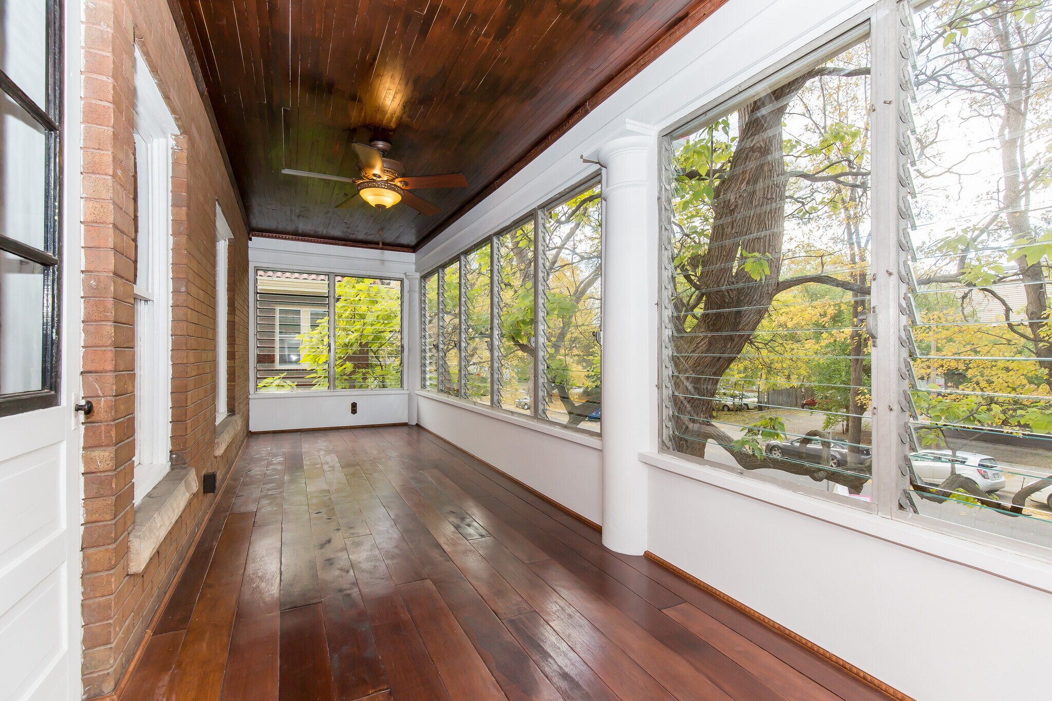 Three Season Porch with Ceiling Fan - 715 5th St SE