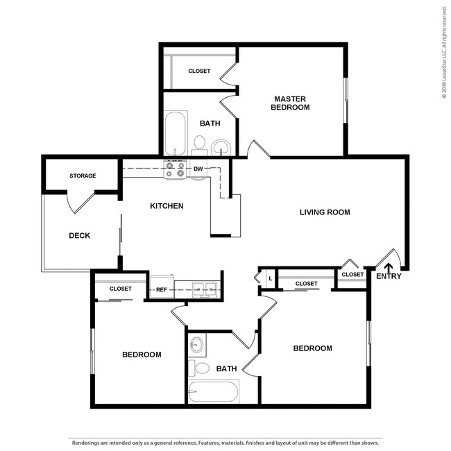 Floorplan - Cornerstone Apartments