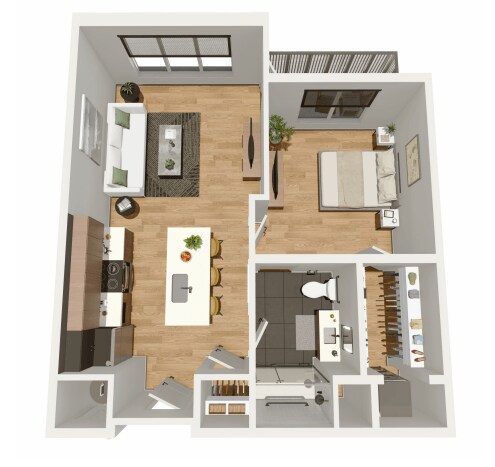Floorplan - Breakwater Lofts