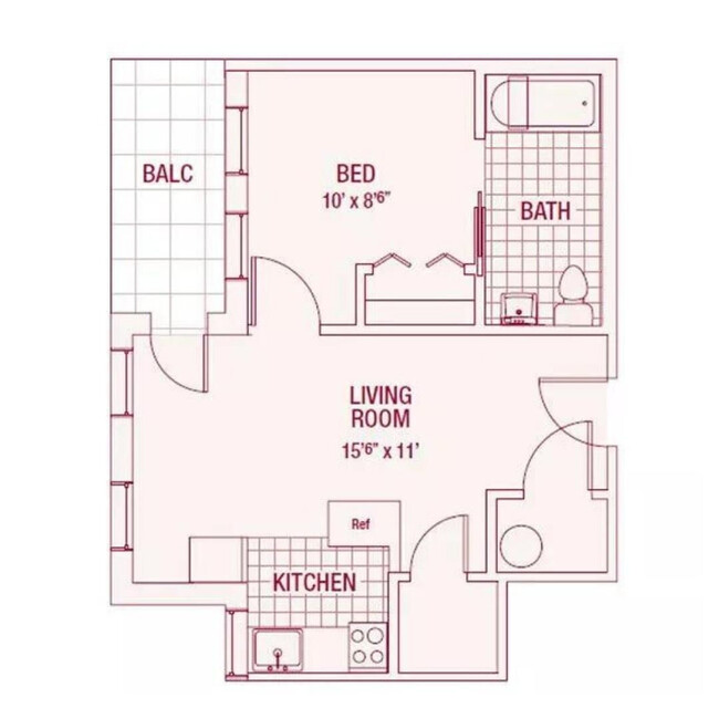 Floorplan - R Street Apartments