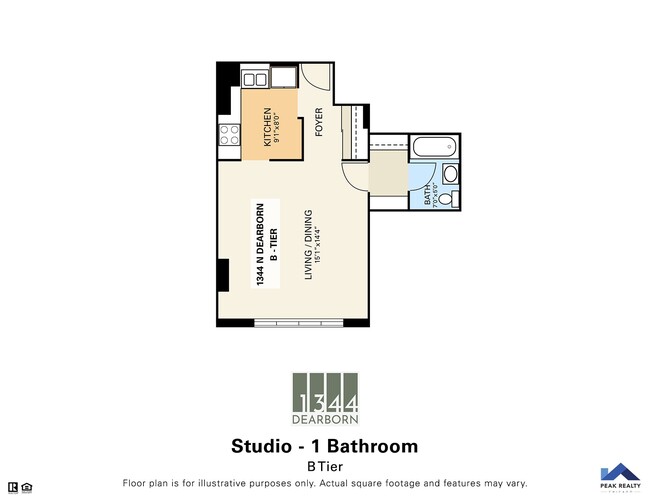 Floorplan - 1344 N. Dearborn St.