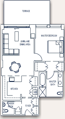 1BR/1.5BA - 1125 Maxwell Place