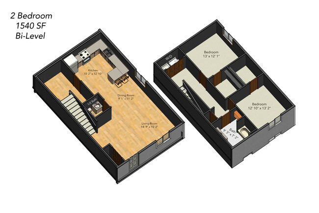 Floorplan - Creekside Townhomes