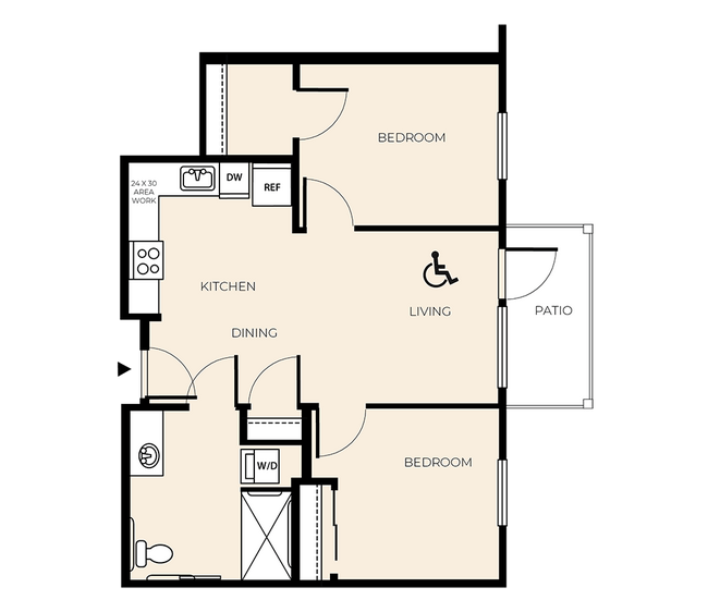 Floorplan - Reserve at Lacey 55+ Affordable Living