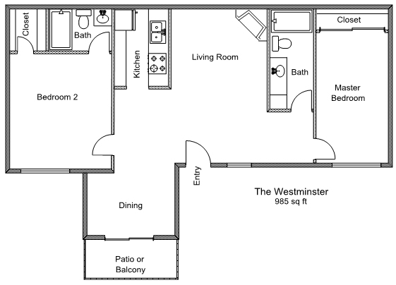 Floorplan - Huntington Circle