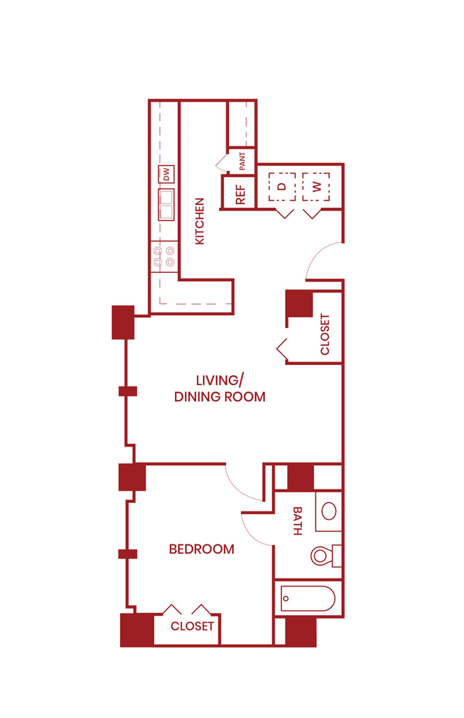Floorplan - 2101 Church Street