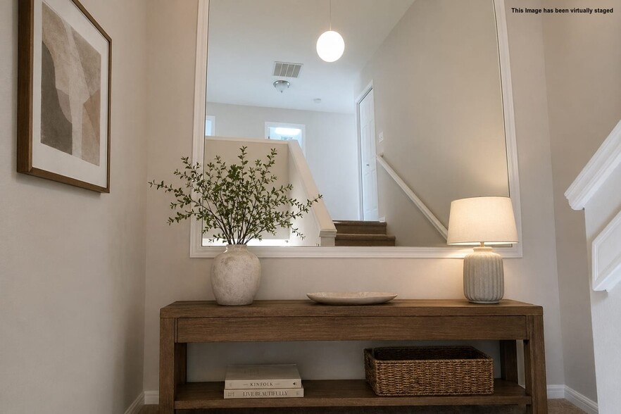 Landing going up stairs - 1306 57th St SW