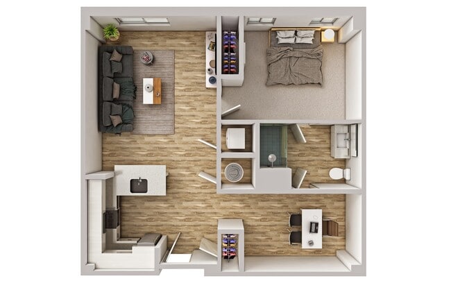 Floorplan - Novi Lofts