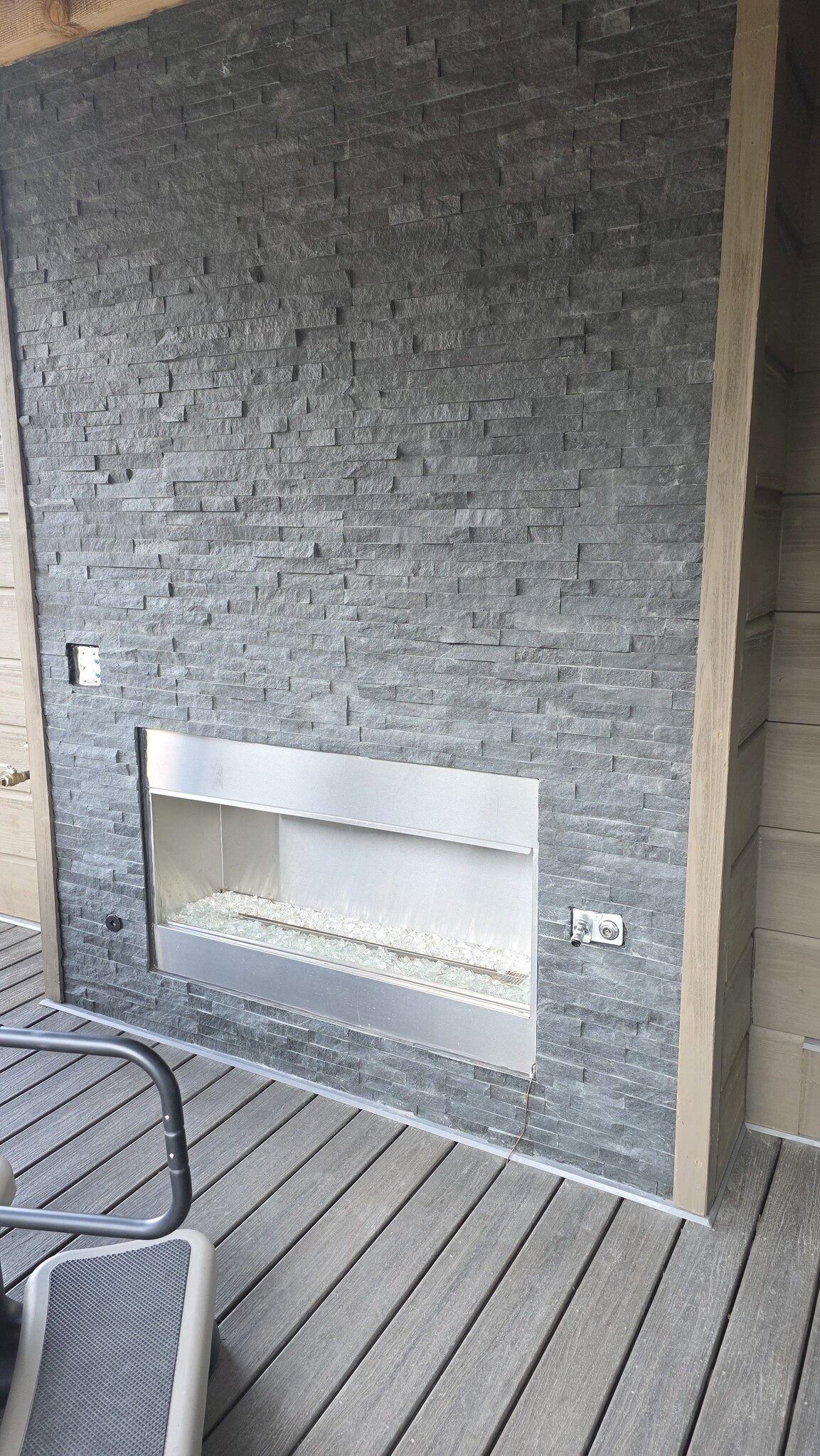 Patio Fireplace - 80 W Main St