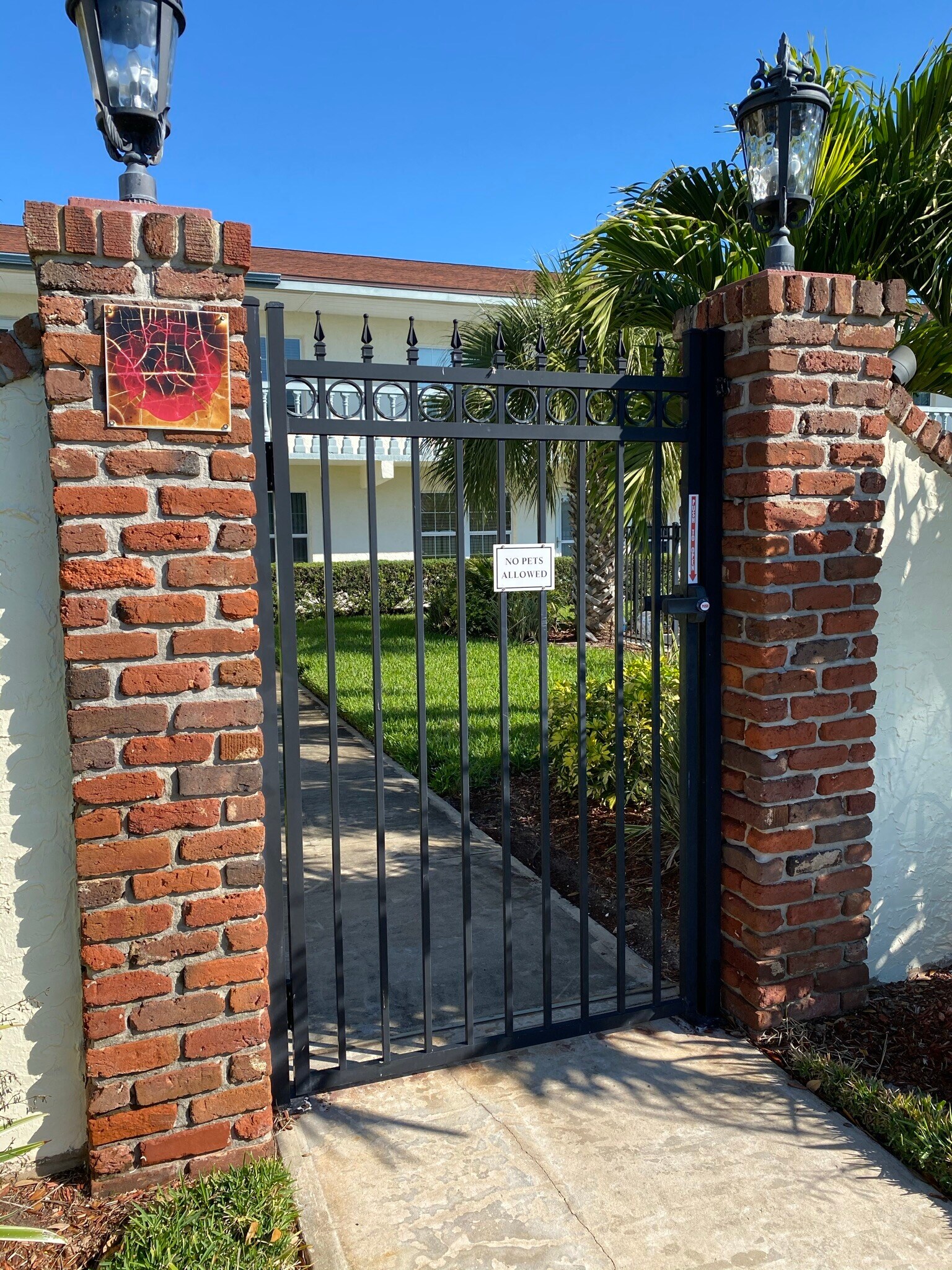 Gated building - 300 Monroe Ave