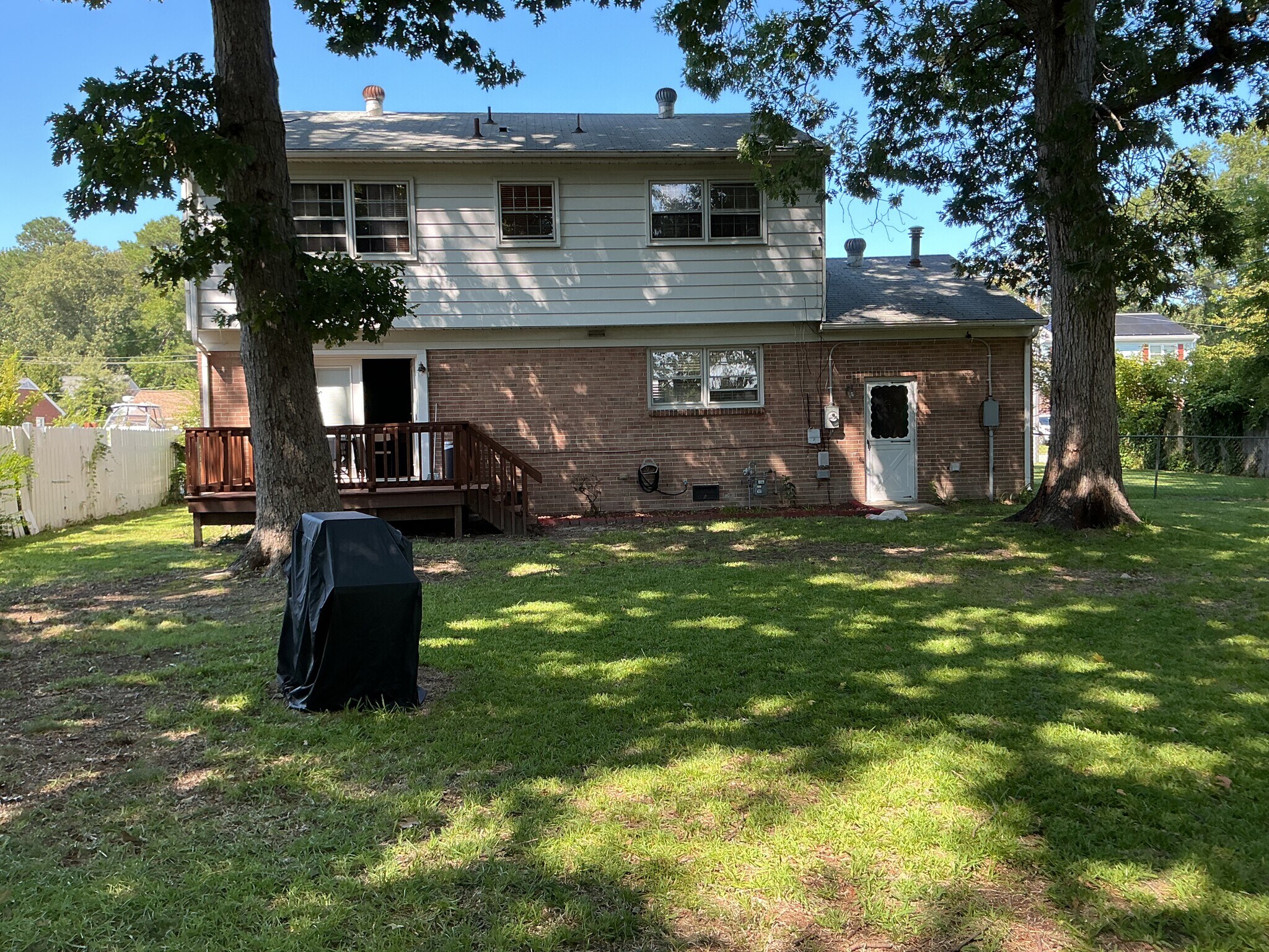 backyard - 116 Cardinal Dr