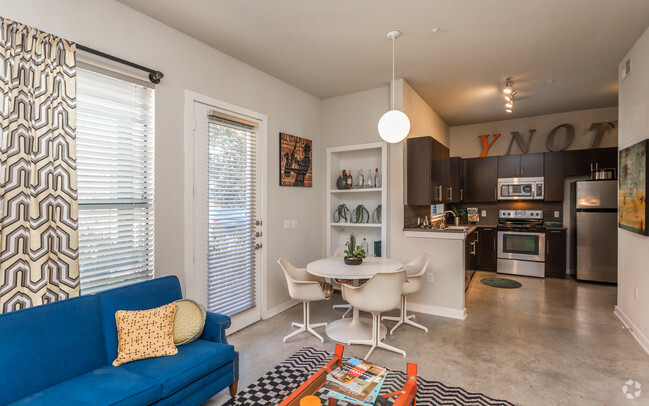 1BR, 1BA - 703SF Dining & Kithen - The Can Plant Residences at Pearl